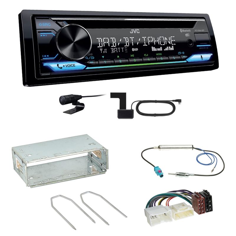 JVC KD-DB912BT Digitalradio Bluetooth Einbauset für Mercedes Citan W415 JVC KD-DB912BT Digitalradio Bluetooth Einbauset für Mercedes Citan W415