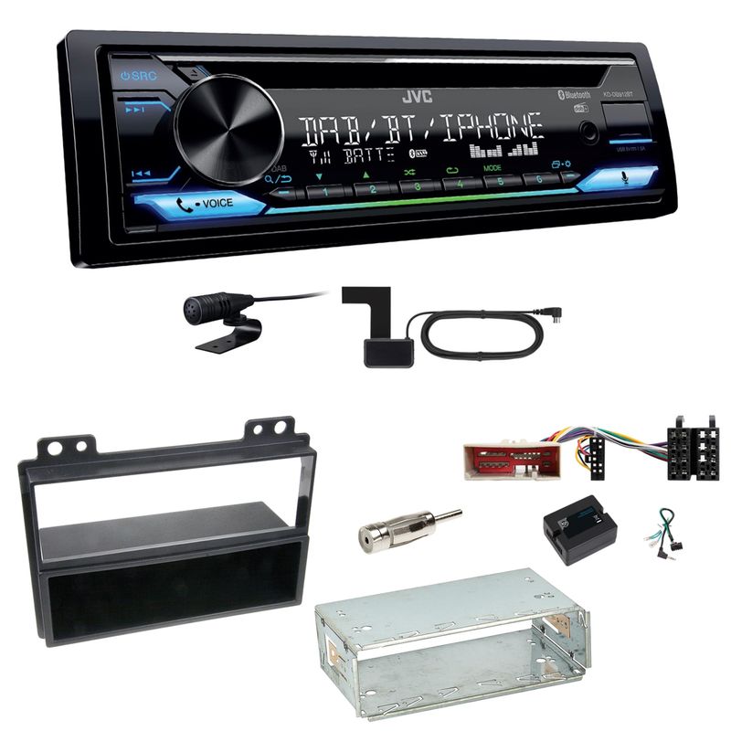 JVC KD-DB912BT Digitalradio Bluetooth Einbauset für Ford Fusion Fiesta JVC KD-DB912BT Digitalradio Bluetooth Einbauset für Ford Fusion Fiesta
