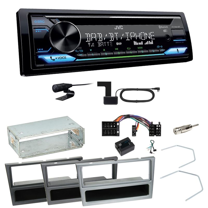 JVC KD-DB912BT Digitalradio Einbauset für Opel Vectra C Signum Corsa Combo JVC KD-DB912BT Digitalradio Einbauset für Opel Vectra C Signum Corsa Combo