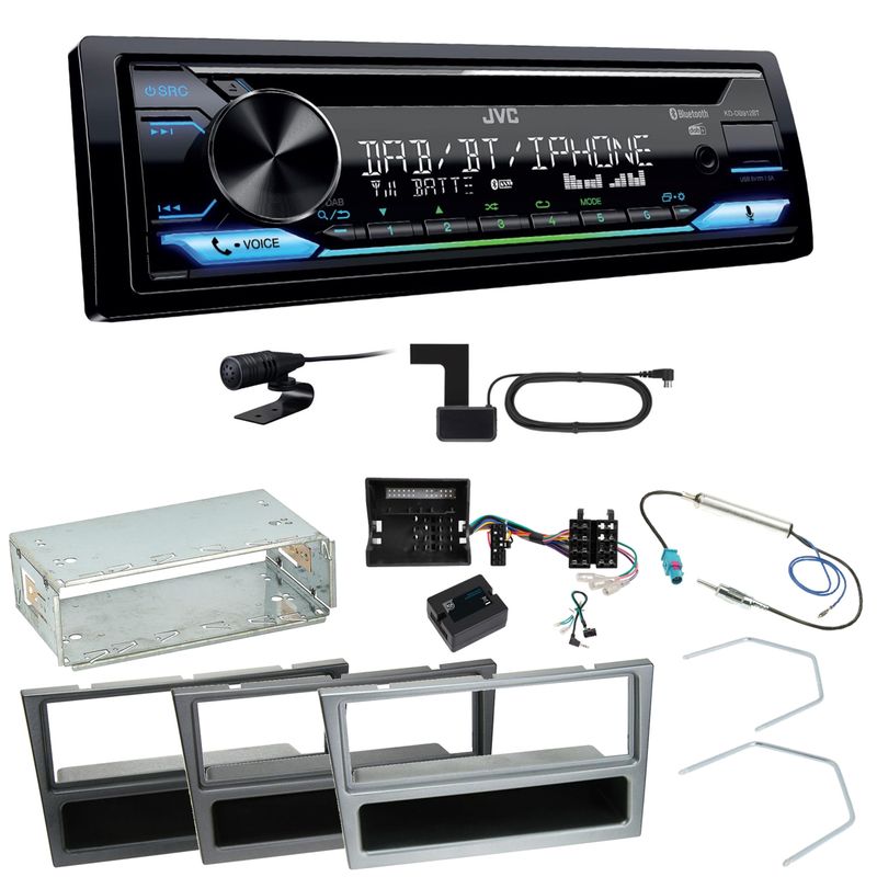 JVC KD-DB912BT Digitalradio Einbauset für Opel Signum Corsa C Tigra Twintop JVC KD-DB912BT Digitalradio Einbauset für Opel Signum Corsa C Tigra Twintop