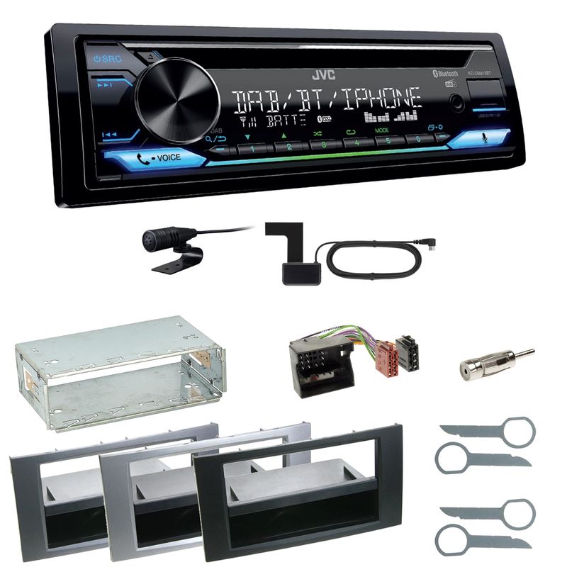JVC KD-DB912BT Digitalradio Einbauset für Ford Focus C-Max Fiesta Transit JVC KD-DB912BT Digitalradio Einbauset für Ford Focus C-Max Fiesta Transit