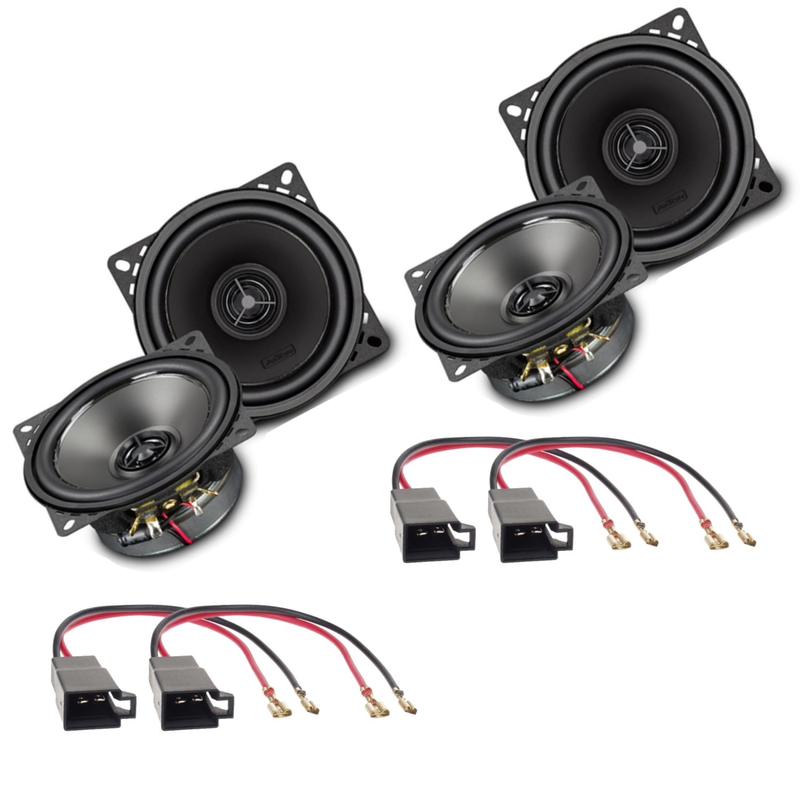 AXTON ATX100 2 Wege Lautsprecher Einbauset für Opel Agila A vorne und hinten AXTON ATX100 2 Wege Lautsprecher Einbauset für Opel Agila A vorne und hinten
