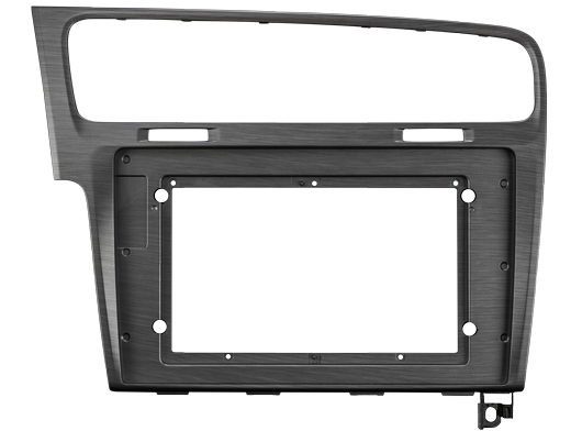 ZENEC Z-F2022 Einbausatz Rahmen für Z-E1010 passend für Golf 7 Anthrazit Grau