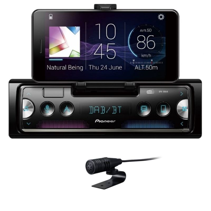 PIONEER SPH-20DAB Smartphone Receiver Digitalradio USB MP3 Autoradio Bluetooth