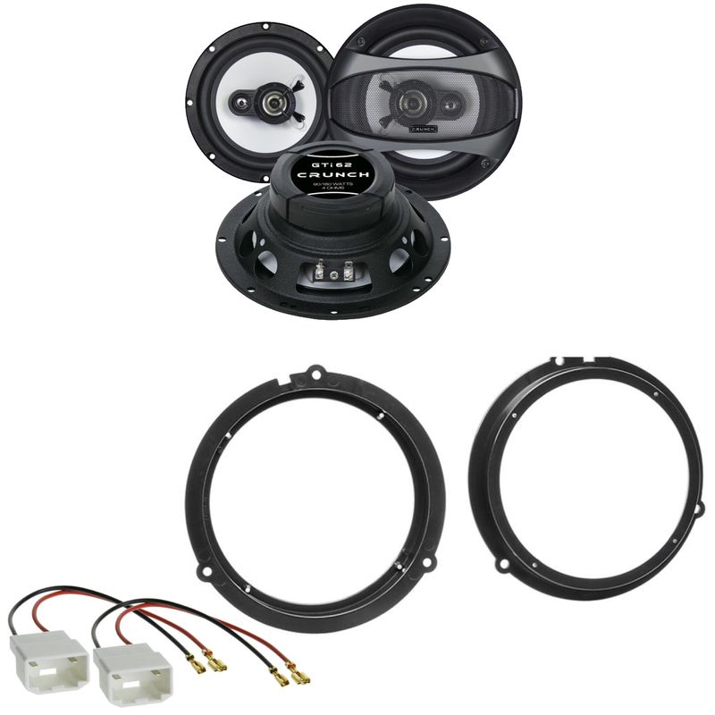 Crunch GTI-62 2-Wege Lautsprecher Einbauset für Ford Focus 3 DYB Fiesta JA8 Crunch GTI-62 2-Wege Lautsprecher Einbauset für Ford Focus 3 DYB Fiesta JA8