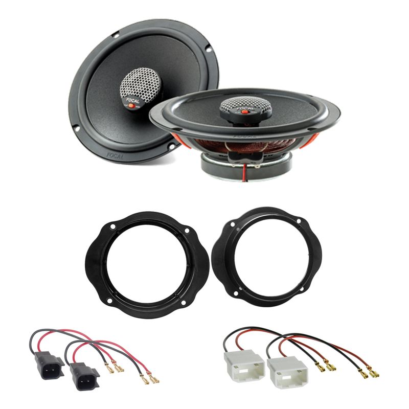 Focal ICU165 2-Wege Lautsprecher Einbauset für Ford Fiesta MK6 Facelift vorne Focal ICU165 2-Wege Lautsprecher Einbauset für Ford Fiesta MK6 Facelift vorne