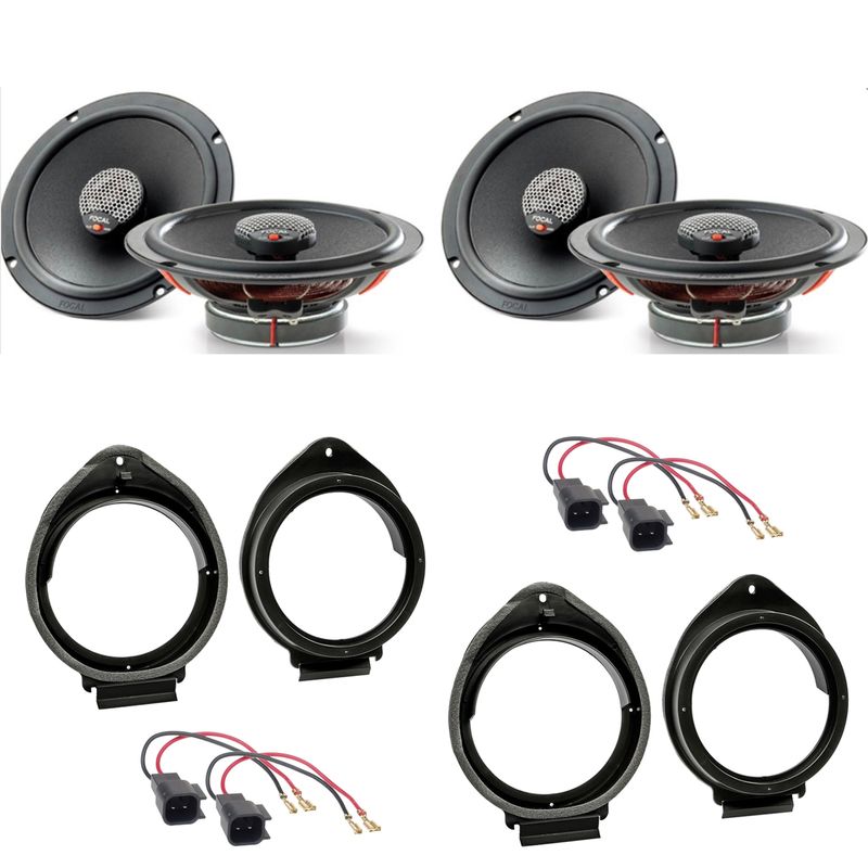 Focal ICU165 2-Wege Koaxial Lautsprecher Einbauset für Opel Insignia A Meriva B