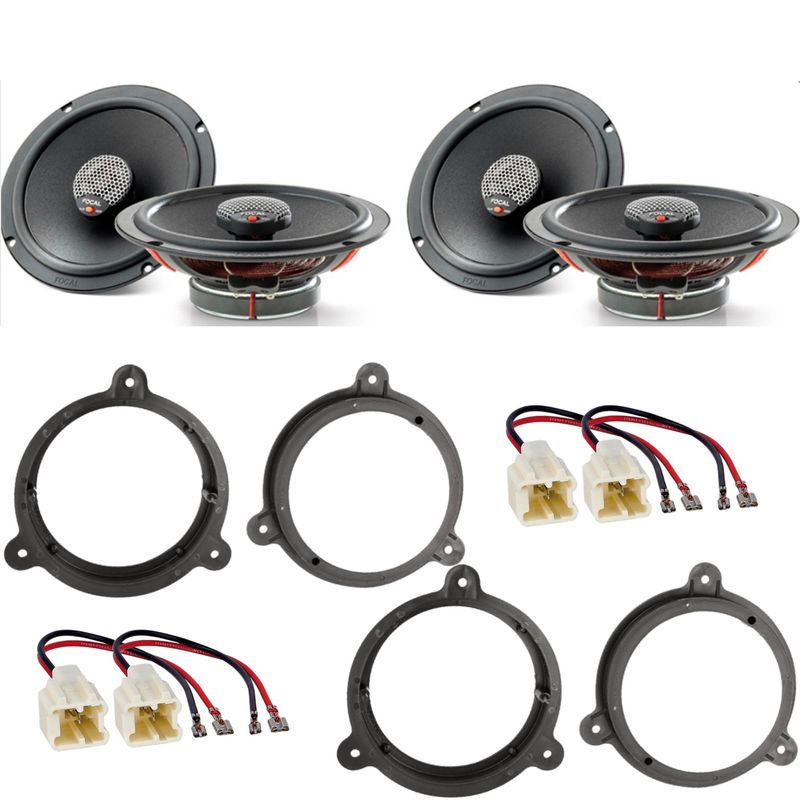 Focal ICU165 2-Wege Koax Lautsprecher Einbauset für Nissan X-Trail T30 T31 T32 Focal ICU165 2-Wege Koax Lautsprecher Einbauset für Nissan X-Trail T30 T31 T32