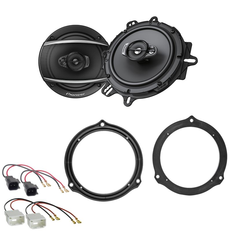 Pioneer TS-A1670F Lautsprecher Einbauset für Ford Focus 2 C-Max Kuga hinten Pioneer TS-A1670F Lautsprecher Einbauset für Ford Focus 2 C-Max Kuga hinten