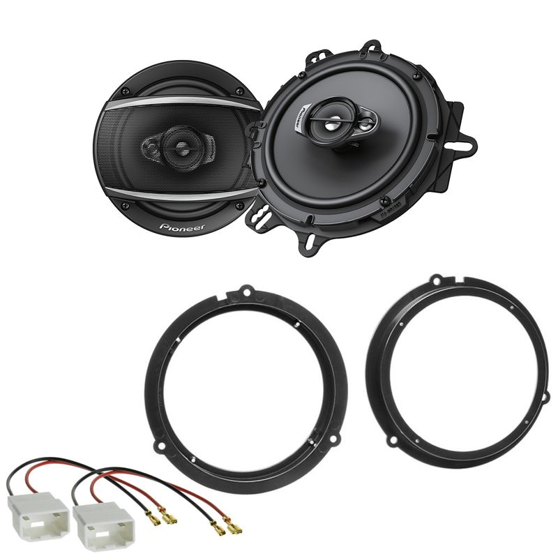 Pioneer TS-A1670F 3-Wege Koaxial Lautsprecher Einbauset für Ford C-Max DXA Pioneer TS-A1670F 3-Wege Koaxial Lautsprecher Einbauset für Ford C-Max DXA