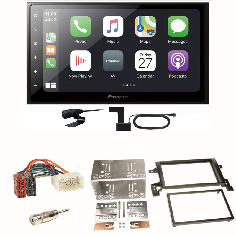 Pioneer SPH-DA250DAB Bluetooth Digitalradio Einbauset für Suzuki Grand Vitara JT Pioneer SPH-DA250DAB Bluetooth Digitalradio Einbauset für Suzuki Grand Vitara JT