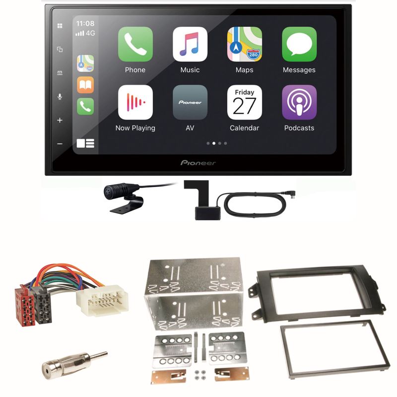 Pioneer SPH-DA250DAB Bluetooth DAB+ USB Einbauset für Suzuki SX 4 Fiat Sedici Pioneer SPH-DA250DAB Bluetooth DAB+ USB Einbauset für Suzuki SX 4 Fiat Sedici