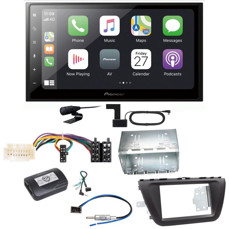 Pioneer SPH-DA250DAB Bluetooth USB Digitalradio Einbauset für Suzuki SX4 S-Cross Pioneer SPH-DA250DAB Bluetooth USB Digitalradio Einbauset für Suzuki SX4 S-Cross