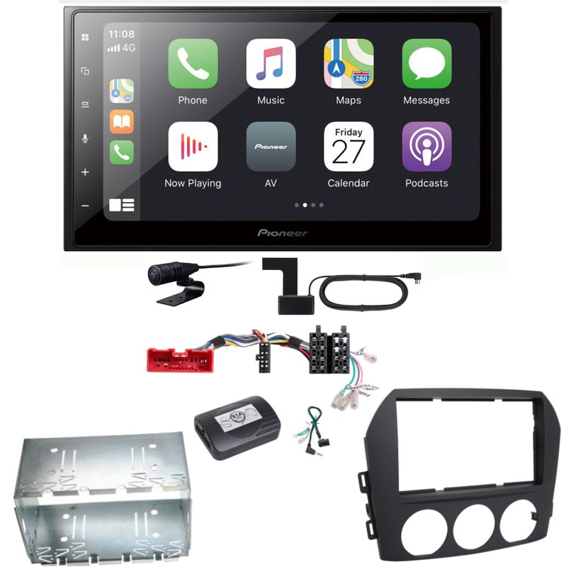 Pioneer SPH-DA250DAB Bluetooth USB Digitalradio Einbauset für Mazda MX-5 NC Pioneer SPH-DA250DAB Bluetooth USB Digitalradio Einbauset für Mazda MX-5 NC