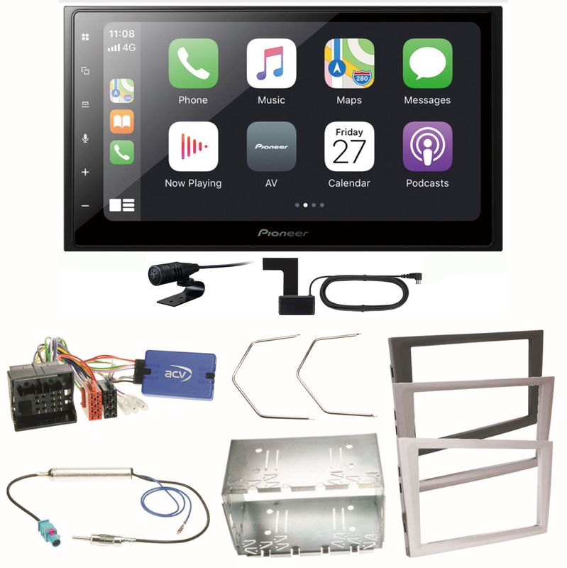 Pioneer SPH-DA250DAB Bluetooth Einbauset für Opel Signum Corsa C Tigra Twintop Pioneer SPH-DA250DAB Bluetooth Einbauset für Opel Signum Corsa C Tigra Twintop