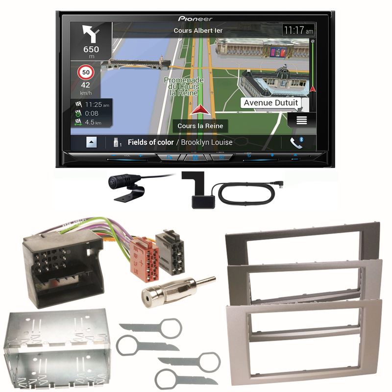 Pioneer AVIC-Z830DAB Navigation USB Einbauset für Ford Focus Fusion Galaxy S-Max Pioneer AVIC-Z830DAB Navigation USB Einbauset für Ford Focus Fusion Galaxy S-Max