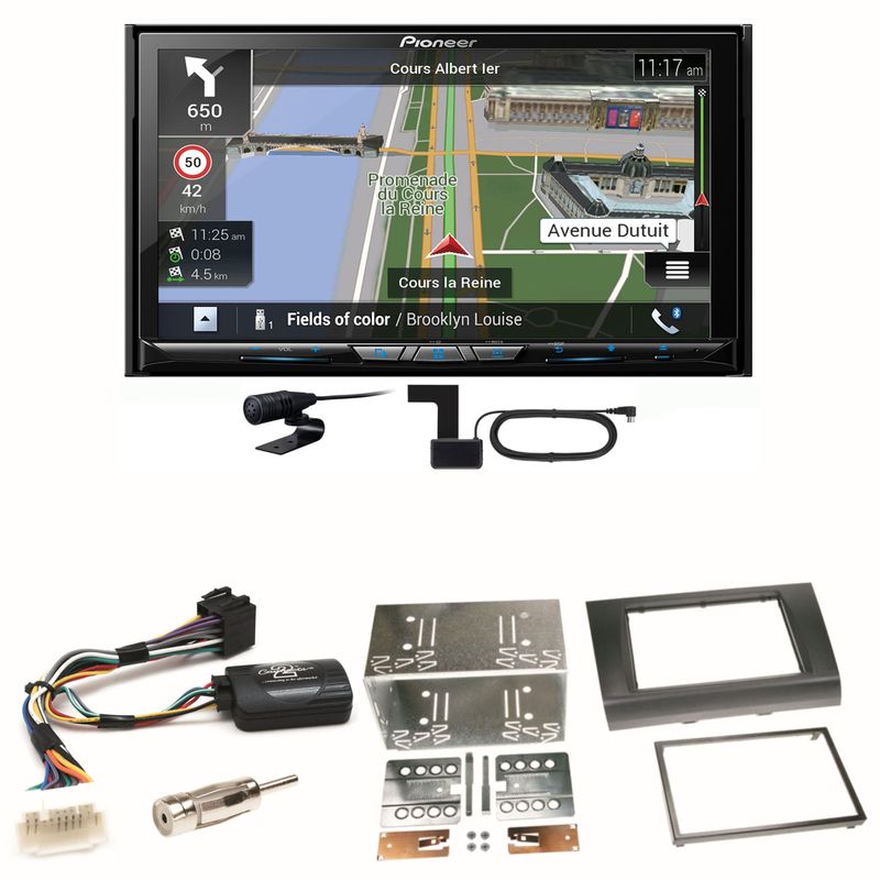 Pioneer AVIC-Z830DAB Navigation Bluetooth Einbauset für Suzuki Swift Sport EZ MZ Pioneer AVIC-Z830DAB Navigation Bluetooth Einbauset für Suzuki Swift Sport EZ MZ