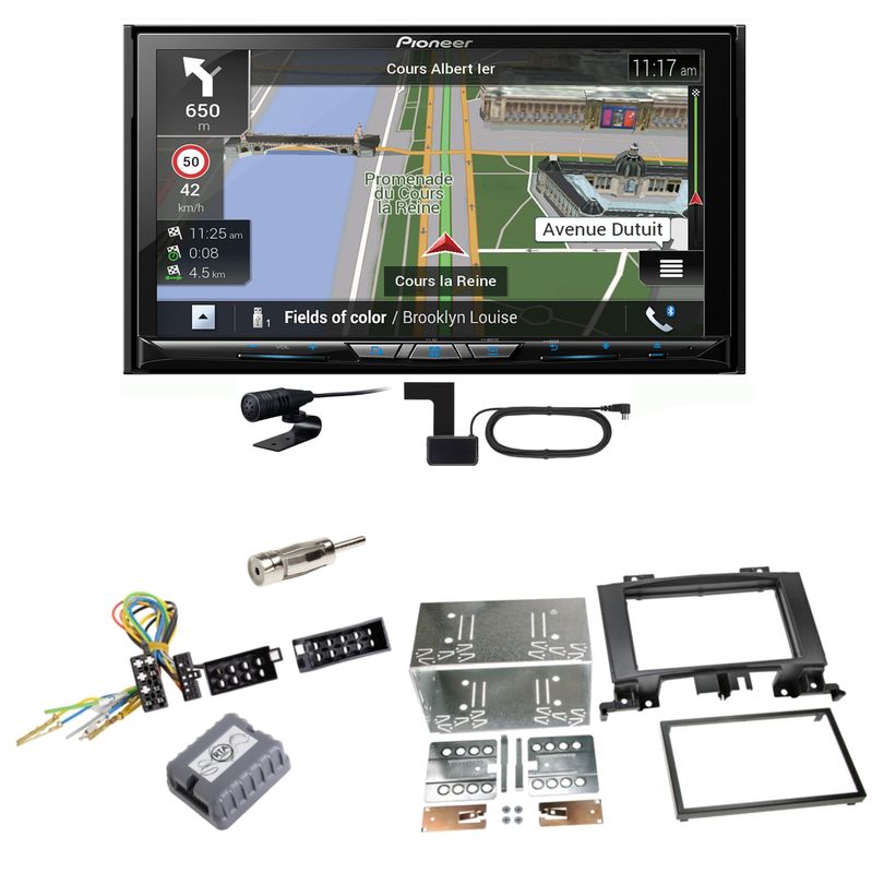 Pioneer AVIC-Z830DAB Navigation MP3 Einbauset für Mercedes Sprinter W906 Crafter Pioneer AVIC-Z830DAB Navigation MP3 Einbauset für Mercedes Sprinter W906 Crafter