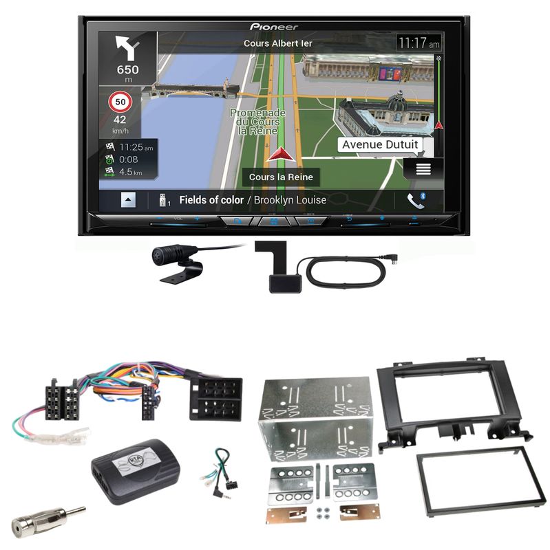 Pioneer AVIC-Z830DAB Navigation MP3 Einbauset für Mercedes Sprinter W906 Crafter Pioneer AVIC-Z830DAB Navigation MP3 Einbauset für Mercedes Sprinter W906 Crafter