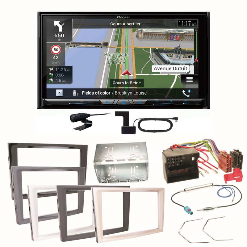 Pioneer AVIC-Z930DAB DAB+ MP3 Einbauset für Opel Astra H Corsa D Zafira B Antara Pioneer AVIC-Z930DAB DAB+ MP3 Einbauset für Opel Astra H Corsa D Zafira B Antara