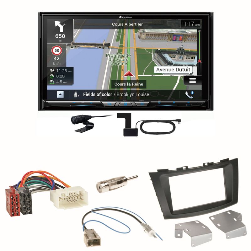 Pioneer AVIC-Z930DAB Navigation Bluetooth Einbauset für Suzuki Swift Sport FZ NZ Pioneer AVIC-Z930DAB Navigation Bluetooth Einbauset für Suzuki Swift Sport FZ NZ