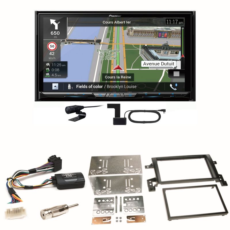 Pioneer AVIC-Z930DAB Navigation Bluetooth Einbauset für Suzuki Grand Vitara JT Pioneer AVIC-Z930DAB Navigation Bluetooth Einbauset für Suzuki Grand Vitara JT