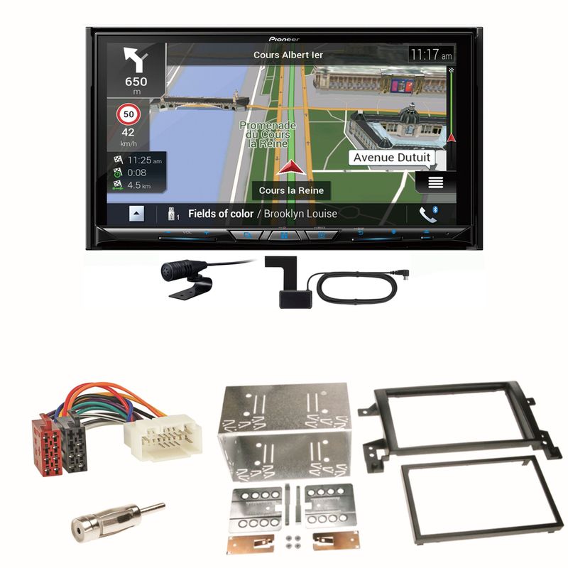 Pioneer AVIC-Z930DAB Navigation Bluetooth Einbauset für Suzuki Grand Vitara JT Pioneer AVIC-Z930DAB Navigation Bluetooth Einbauset für Suzuki Grand Vitara JT