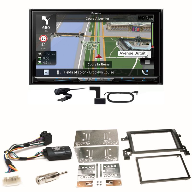 Pioneer AVIC-Z930DAB Navigation Bluetooth Einbauset für Suzuki Grand Vitara JT Pioneer AVIC-Z930DAB Navigation Bluetooth Einbauset für Suzuki Grand Vitara JT