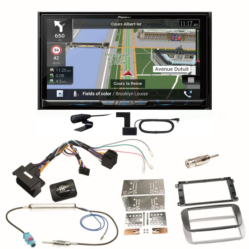 Pioneer AVIC-Z930DAB Navigation USB Einbauset für Ford Focus Mondeo S-Max Galaxy Pioneer AVIC-Z930DAB Navigation USB Einbauset für Ford Focus Mondeo S-Max Galaxy