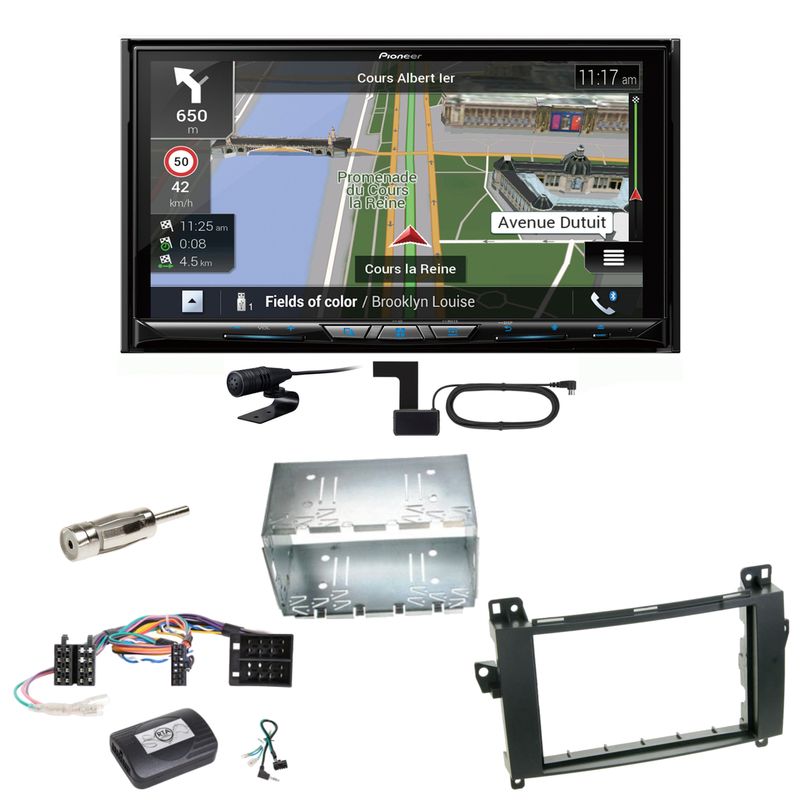 Pioneer AVIC-Z930DAB Navigation Bluetooth Einbauset für Mercedes Vito Viano W639 Pioneer AVIC-Z930DAB Navigation Bluetooth Einbauset für Mercedes Vito Viano W639