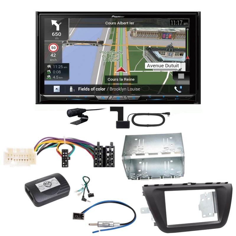 Pioneer AVIC-Z930DAB Navigation Bluetooth USB Einbauset für Suzuki SX4 S-Cross Pioneer AVIC-Z930DAB Navigation Bluetooth USB Einbauset für Suzuki SX4 S-Cross