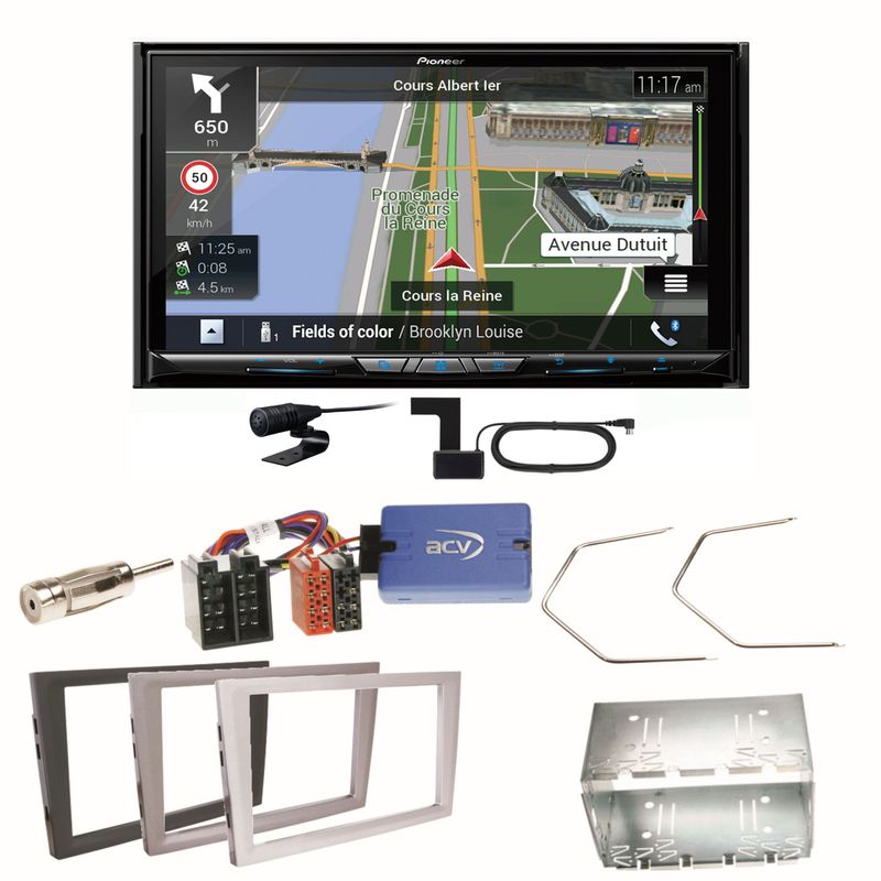 Pioneer AVIC-Z930DAB Navigation Einbauset für Opel Omega B Meriva A Agila Vivaro Pioneer AVIC-Z930DAB Navigation Einbauset für Opel Omega B Meriva A Agila Vivaro