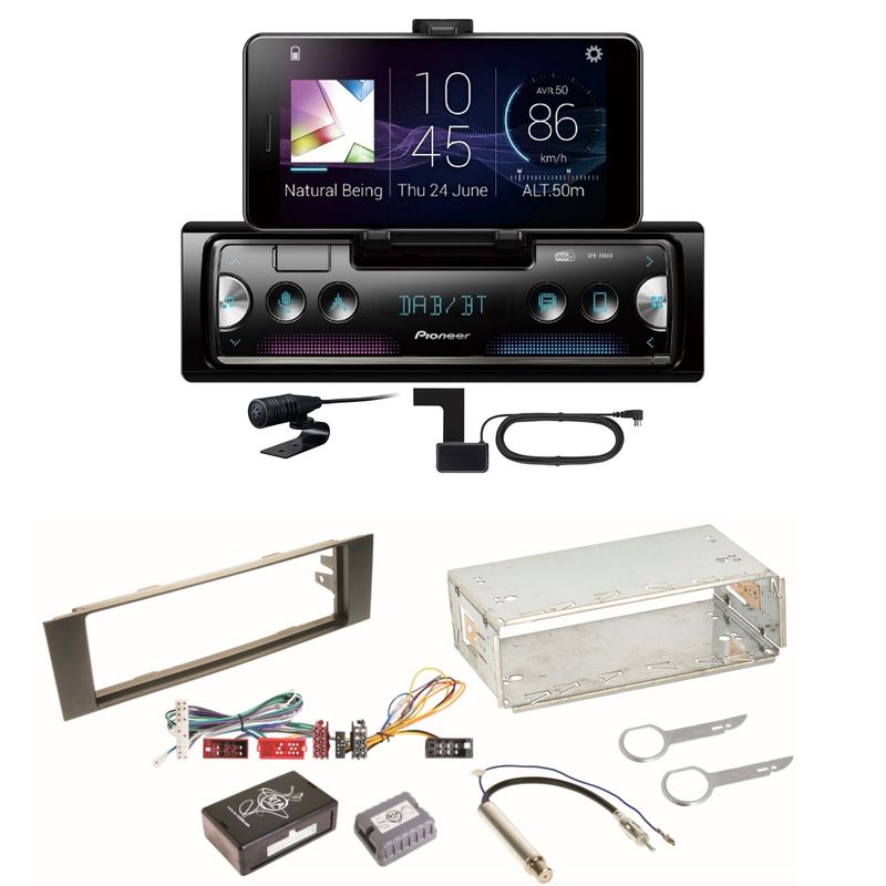 Pioneer SPH-20DAB Digitalradio Bluetooth USB MP3 Einbauset für Audi A3 8P 8PA Pioneer SPH-20DAB Digitalradio Bluetooth USB MP3 Einbauset für Audi A3 8P 8PA