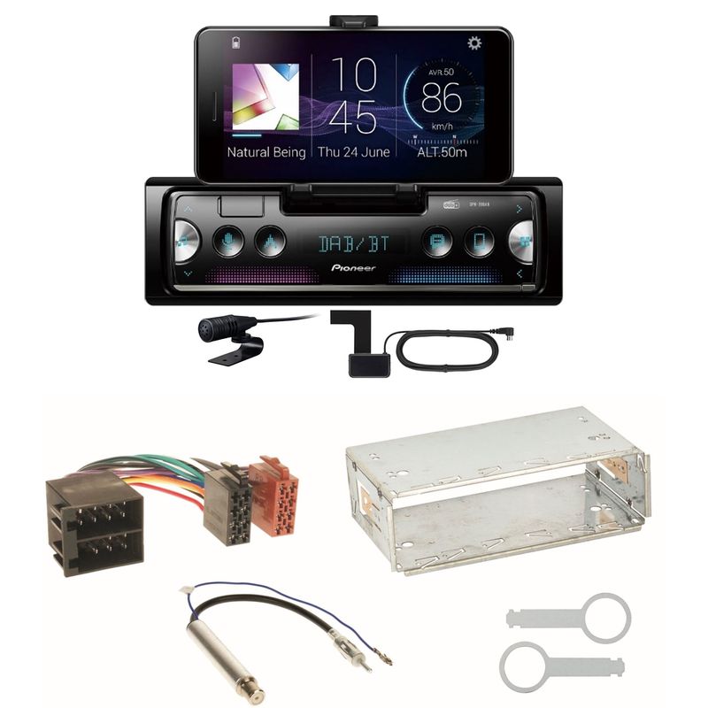 Pioneer SPH-20DAB Digitalradio Einbauset für Golf 4 Passat 3B Polo 6N 9N Lupo