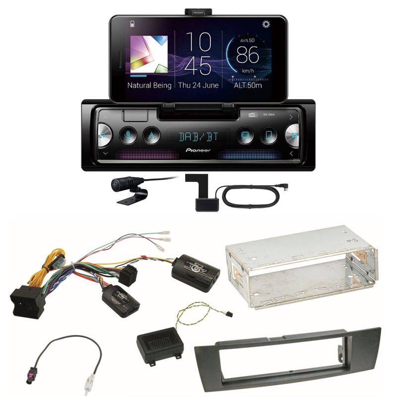 Pioneer SPH-20DAB Digitalradio Bluetooth FLAC Einbauset für BMW E90 E91 E92 E93