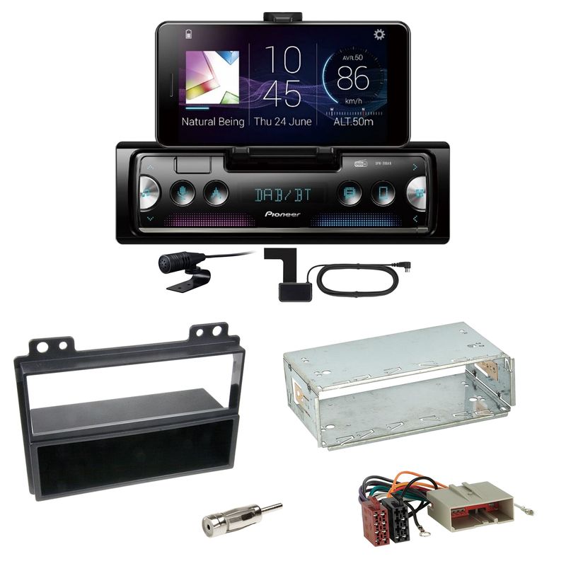 Pioneer SPH-20DAB Digitalradio Bluetooth USB Einbauset für Ford Fiesta Fusion Pioneer SPH-20DAB Digitalradio Bluetooth USB Einbauset für Ford Fiesta Fusion