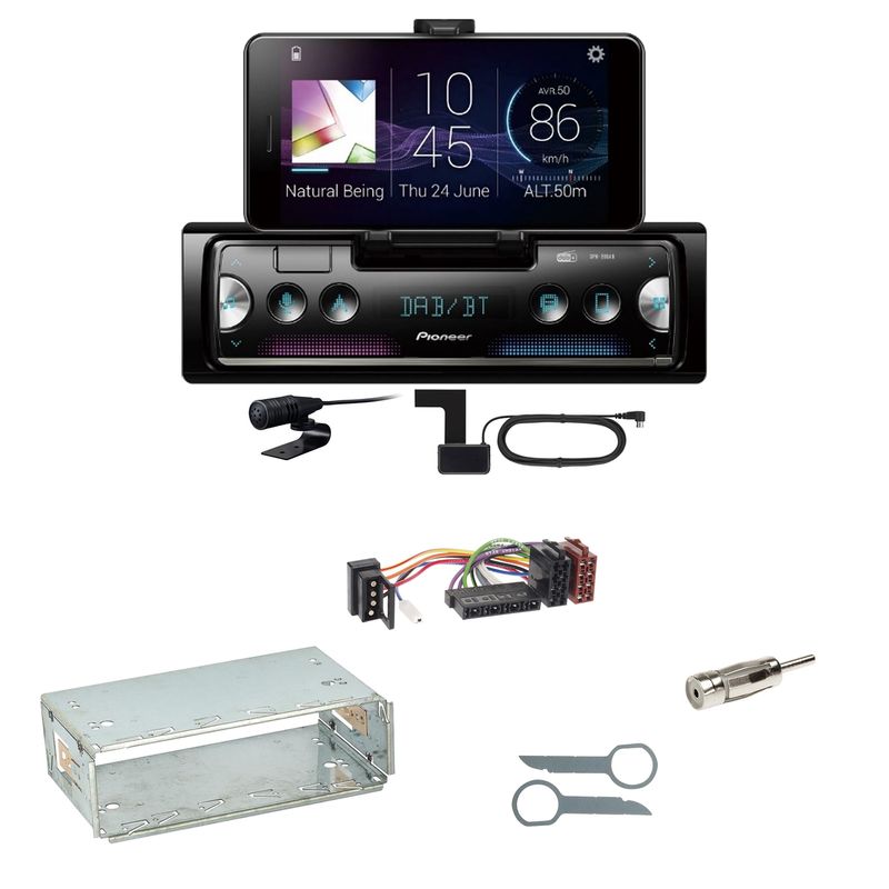 Pioneer SPH-20DAB Digitalradio Bluetooth Einbauset für Mercedes E-Klasse W124 Pioneer SPH-20DAB Digitalradio Bluetooth Einbauset für Mercedes E-Klasse W124
