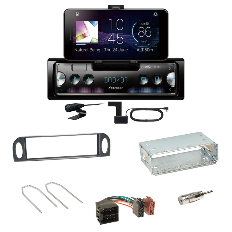 Pioneer SPH-20DAB Digitalradio Bluetooth Einbauset für Citroen C5 bis 07/2004