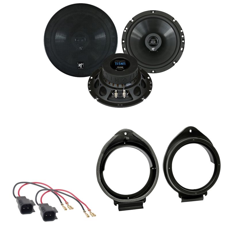 Hifonics Titan TS-62 Lautsprecher Einbauset für Opel Astra K Zafira C Tourer Hifonics Titan TS-62 Lautsprecher Einbauset für Opel Astra K Zafira C Tourer
