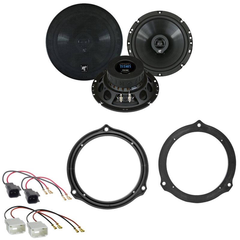Hifonics Titan TS-62 Lautsprecher Einbauset für Ford Focus 2 C-Max Kuga hinten Hifonics Titan TS-62 Lautsprecher Einbauset für Ford Focus 2 C-Max Kuga hinten