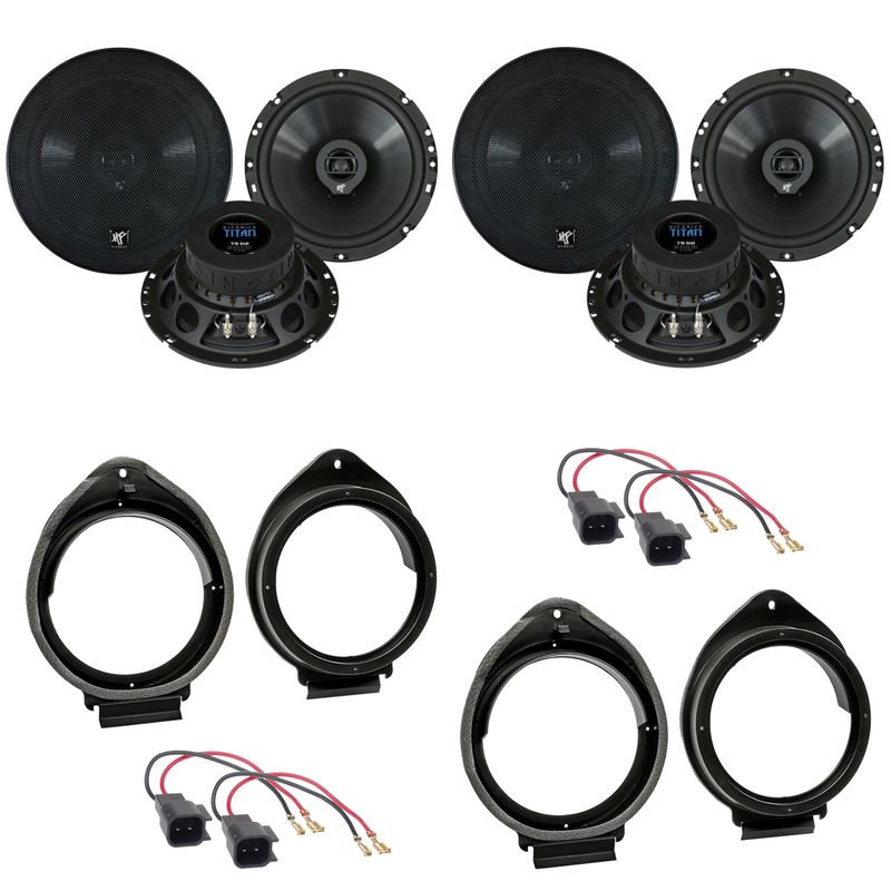 Hifonics Titan TS-62 Koaxial Lautsprecher Einbauset für Opel Insignia A Meriva B Hifonics Titan TS-62 Koaxial Lautsprecher Einbauset für Opel Insignia A Meriva B