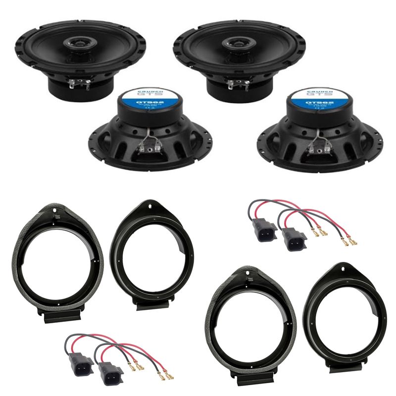 Crunch GTS-62 Koaxial 2-Wege Lautsprecher Einbauset für Opel Insignia A Meriva B Crunch GTS-62 Koaxial 2-Wege Lautsprecher Einbauset für Opel Insignia A Meriva B