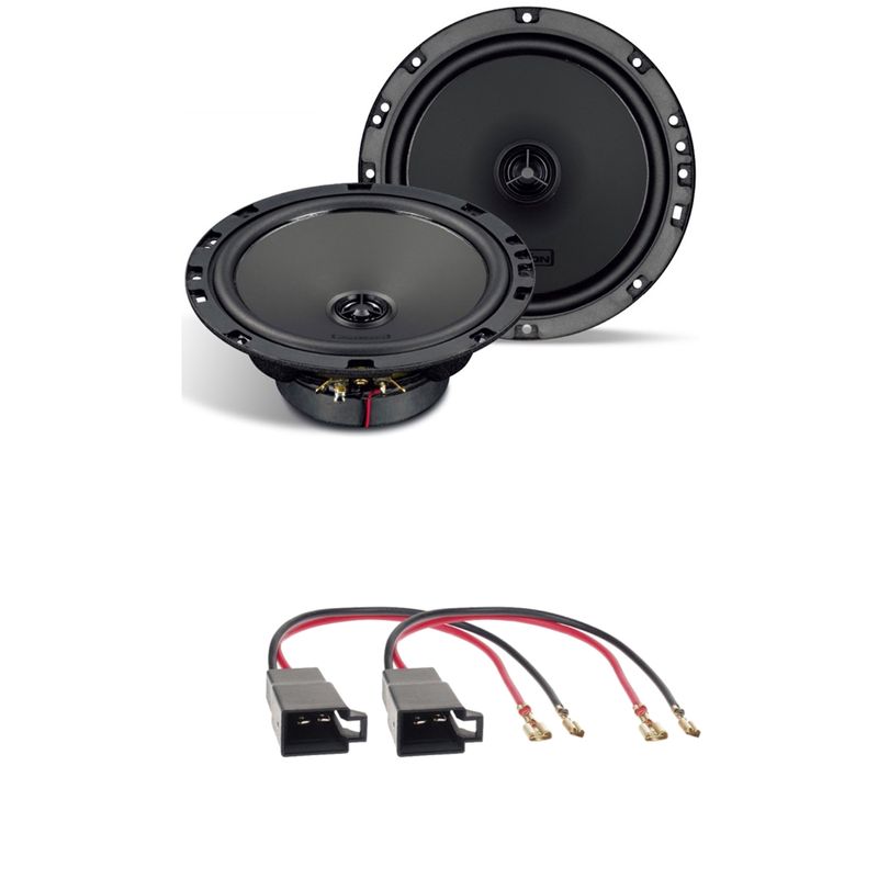 AXTON ATX165 Koaxial 2-Wege 165 mm Lautsprecher Einbauset passend für T4 vorne AXTON ATX165 Koaxial 2-Wege 165 mm Lautsprecher Einbauset passend für T4 vorne