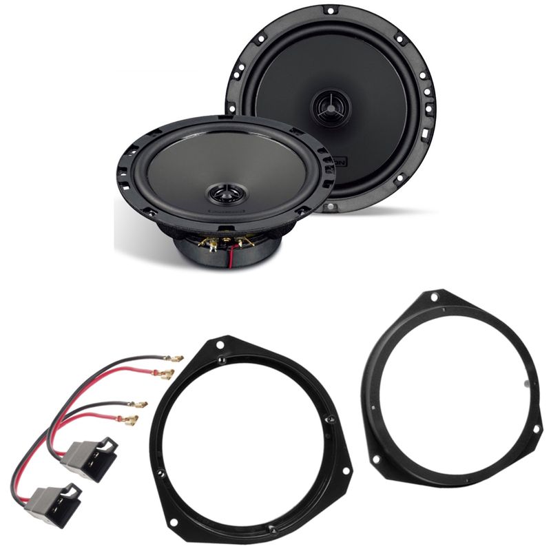 AXTON ATX165 2-Wege Koaxial Lautsprecher Einbauset für Alfa Romeo Mito Giulietta