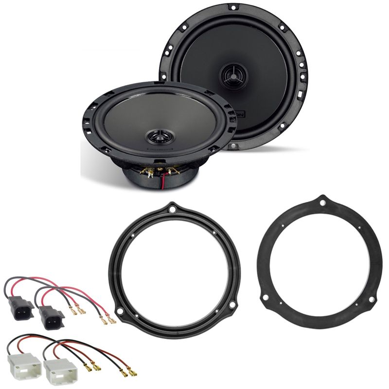AXTON ATX165 Koaxial Lautsprecher Einbauset für Ford Focus 2 C-Max Kuga hinten