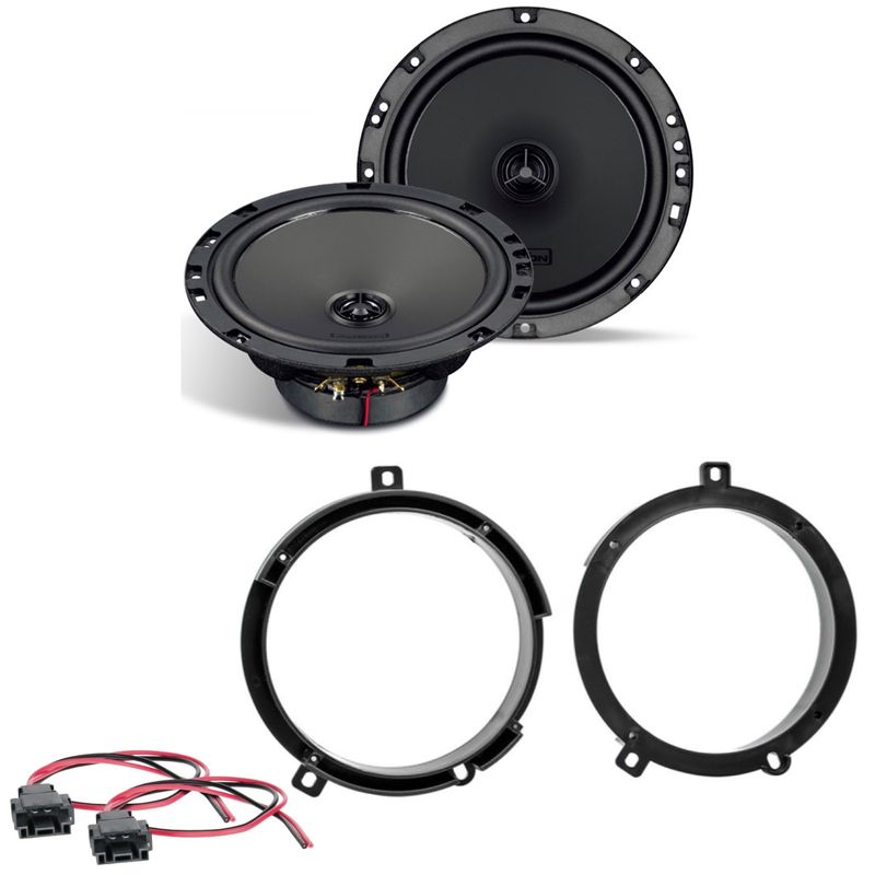 AXTON ATX165 Koaxial Lautsprecher Einbauset für Mercedes C Klasse W202 vorne AXTON ATX165 Koaxial Lautsprecher Einbauset für Mercedes C Klasse W202 vorne
