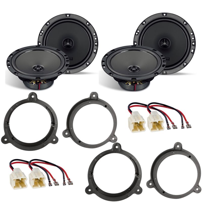 AXTON ATX165 Koax Lautsprecher Einbauset für Nissan Qashqai J10 J11 vorne hinten AXTON ATX165 Koax Lautsprecher Einbauset für Nissan Qashqai J10 J11 vorne hinten