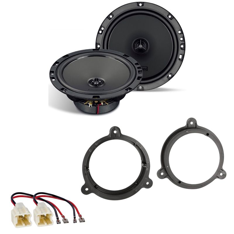 AXTON ATX165 Koax Lautsprecher Einbauset für Nissan Qashqai J10 J11 vorne hinten AXTON ATX165 Koax Lautsprecher Einbauset für Nissan Qashqai J10 J11 vorne hinten