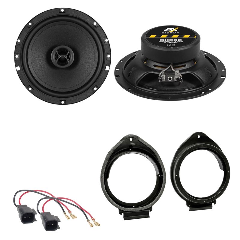 ESX SIGNUM SXE-62 Koaxial Lautsprecher Einbauset für Opel Insignia A Meriva B ESX SIGNUM SXE-62 Koaxial Lautsprecher Einbauset für Opel Insignia A Meriva B