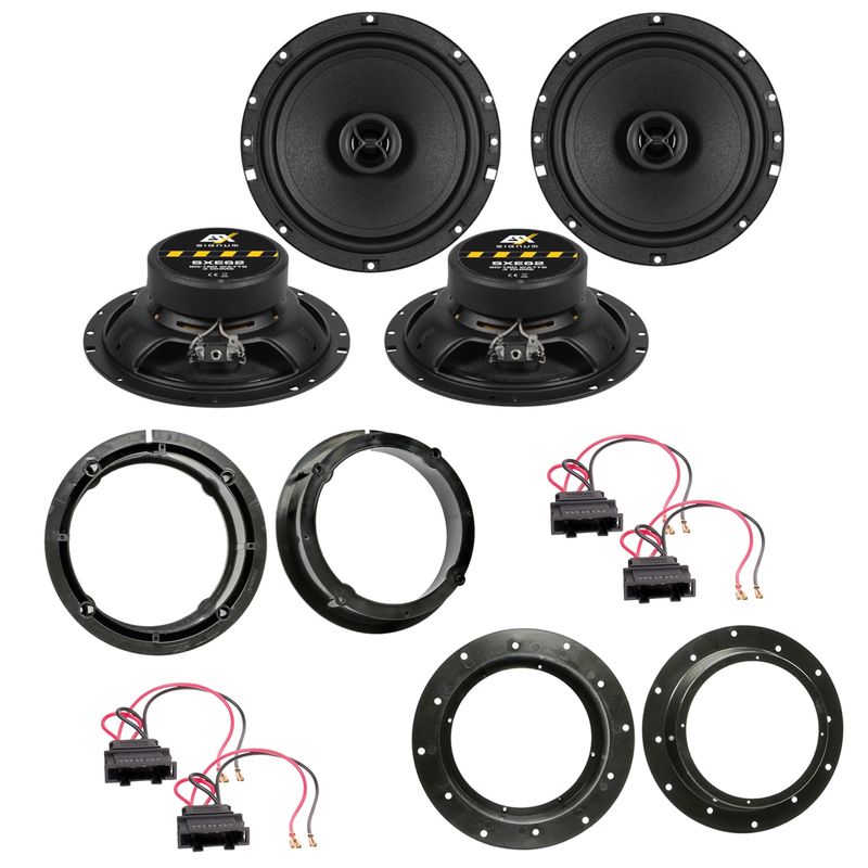 ESX SIGNUM SXE-62 Lautsprecher Einbauset für Passat B8 Arteon vorne und hinten ESX SIGNUM SXE-62 Lautsprecher Einbauset für Passat B8 Arteon vorne und hinten